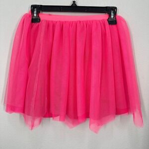 Sara Sara Kids Girls Neon Pink‎ Tulle Tutu Skirt Size 6X Dance Play Fun NWT